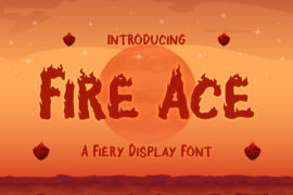 Fire Ace Free Trial Font