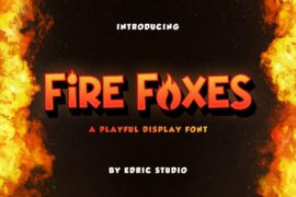 Fire Foxes Demo Font