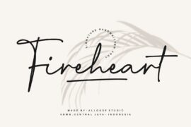 Fireheart Demo Font