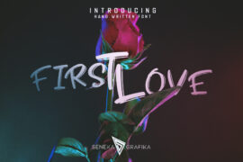 First Love (demo) Font