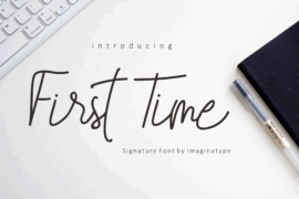 Fisrt Time Font