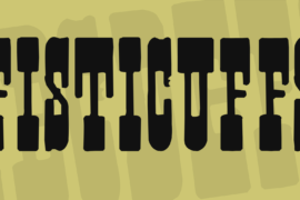 Fisticuffs Font