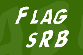 Flag (sRB) Font