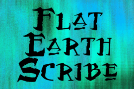 Flat Earth Scribe Font