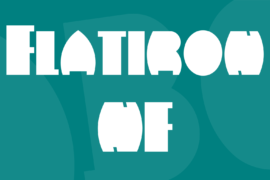 Flatiron NF Font