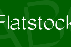 Flatstock Font