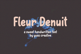 Fleur Denuit Font
