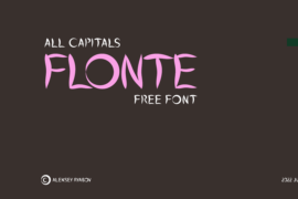 Flonte Font