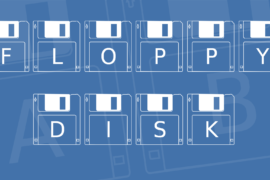 Floppy Disk Font