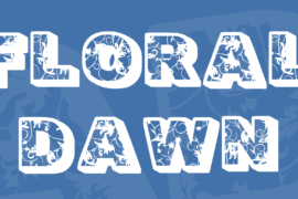 Floral Dawn Font