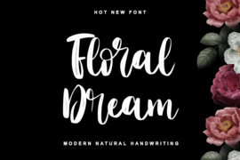 Floral Dream – personal use Font
