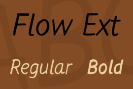 Flow Ext Font Family