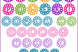 Flower Power Font Family