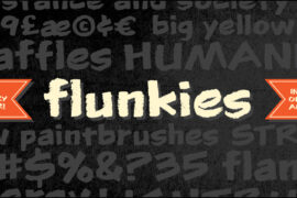 Flunkies BB Font