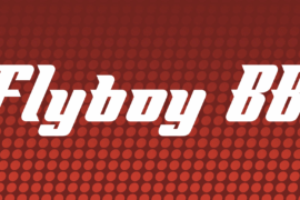 Flyboy BB Font