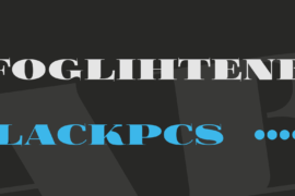 FoglihtenB Font Family