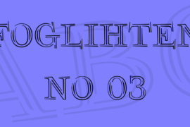 Foglihten No 03 Font