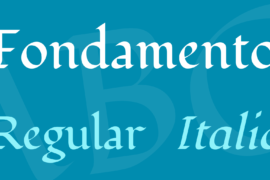 Fondamento Font Family