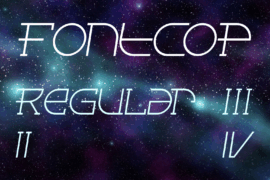 Fontcop Font Family