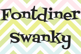Fontdiner Swanky Font