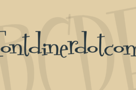 Fontdinerdotcom Font