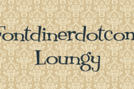 Fontdinerdotcom Loungy Font