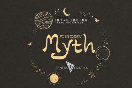 Forbidden Myth Font