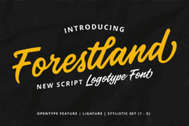 Forestland Font