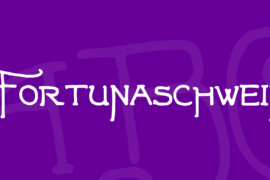 Fortunaschwein Font