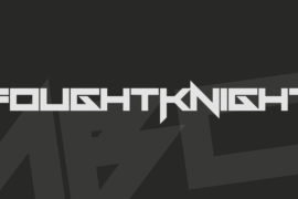 FoughtKnight Font