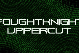 FoughtKnight UpperCut Font