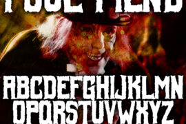 Foul Fiend Font