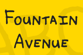 Fountain Avenue Font