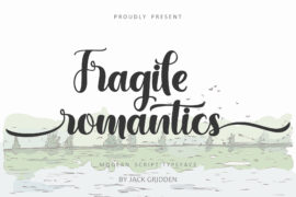 FragileRomantics-personaluse Font