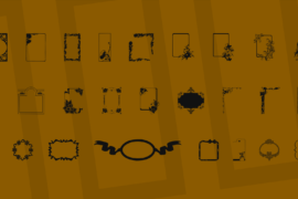 FramesAndBorders Font