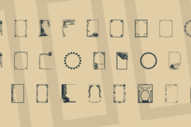 FramesAndBordersII Font