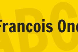 Francois One Font
