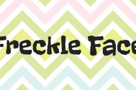 Freckle Face Font