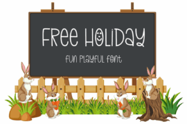 Free Holiday Font