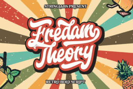 Freedam Theory Font