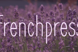 Frenchpress Font