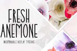 Fresh Anemone Font