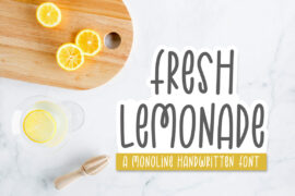 FreshLemonade Font