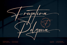 Freyatina Pelgona Font Family