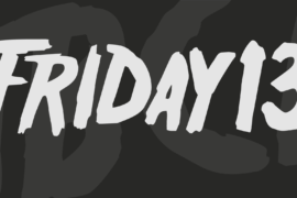 Friday13 Font
