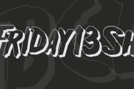 Friday13SH Font