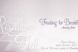 Frosting for Breakfast Font