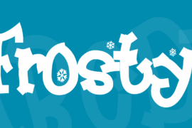 Frosty Font