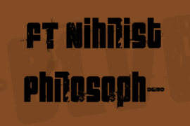 FT Nihilist Philosophy Font