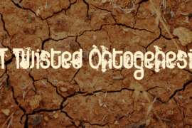 FT Twisted Ontogenesis Font